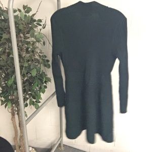 INC international concepts forest green sweater dress T  length size large